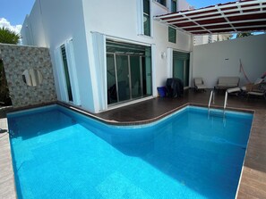Outdoor pool - Kath's House Cancun With private pool, ideal house for families and friends (Cancún)