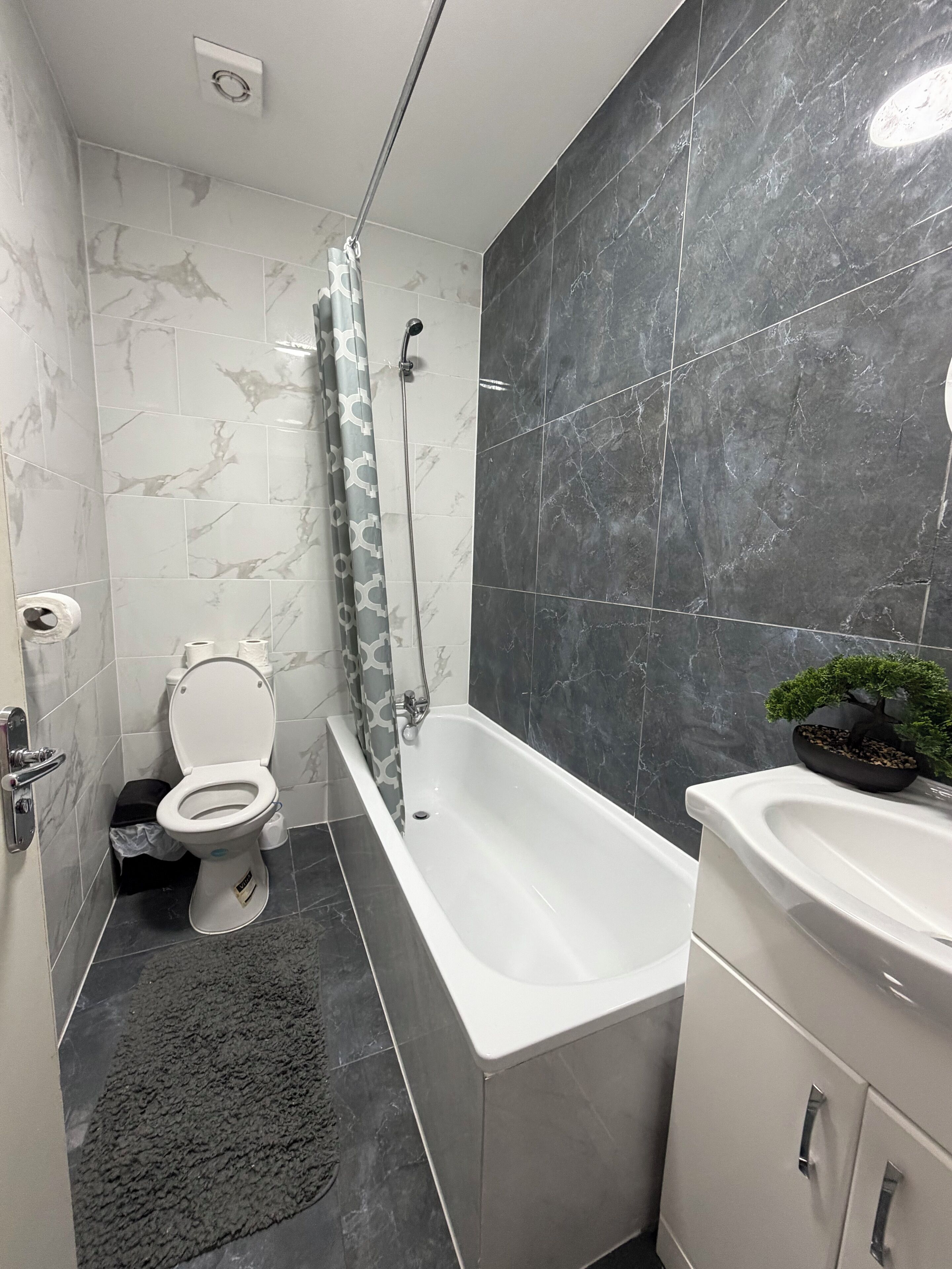 Apartamento, 1 quarto, para fumantes, sacada | Banheiro