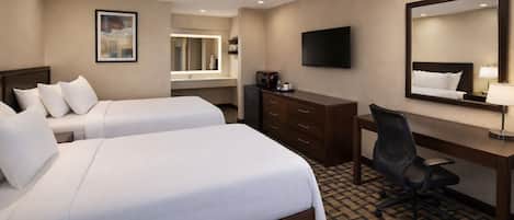 Double Room | Desk, laptop workspace, blackout drapes, iron/ironing board