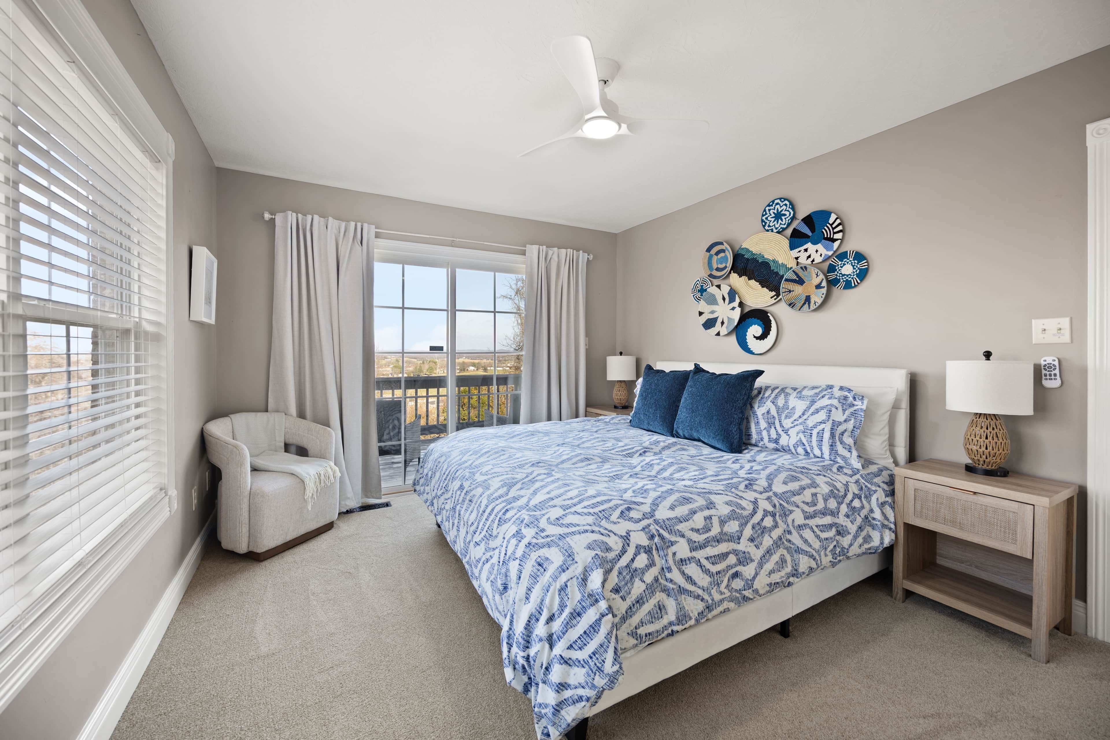 4 slaapkamers, een strijkplank/strijkijzer, wifi, beddengoed