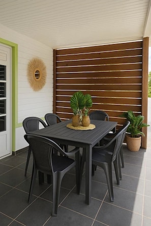 Outdoor dining - Le Lagon du Robert by ATO (Le Robert)
