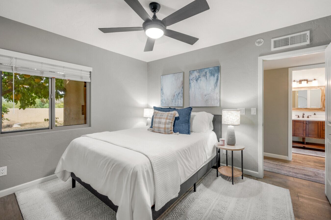 Desk, iron/ironing board, travel crib, WiFi