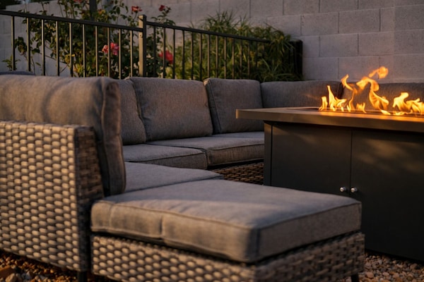 Fire Pit & Lounge Area