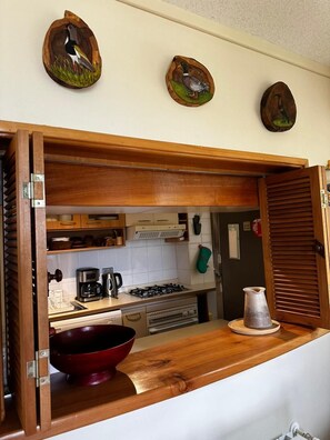 Private kitchen - Bordelago Pucón Playa Privada (Araucanía)