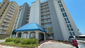 Exterior - Romar Tower 9D | Low Density | Beachfront | Outdoor Pool | My Beach Getaways (Orange Beach)