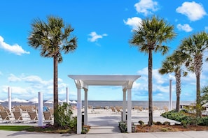 بالقرب من الشاطئ