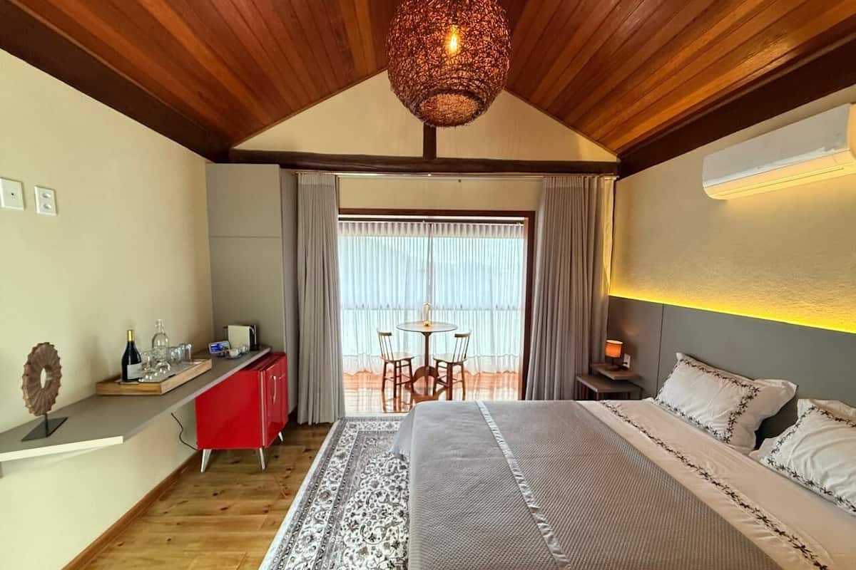 舒適雙人房, 1 間臥室, 夏威夷式陽台, 城市景觀 | 免費無線上網