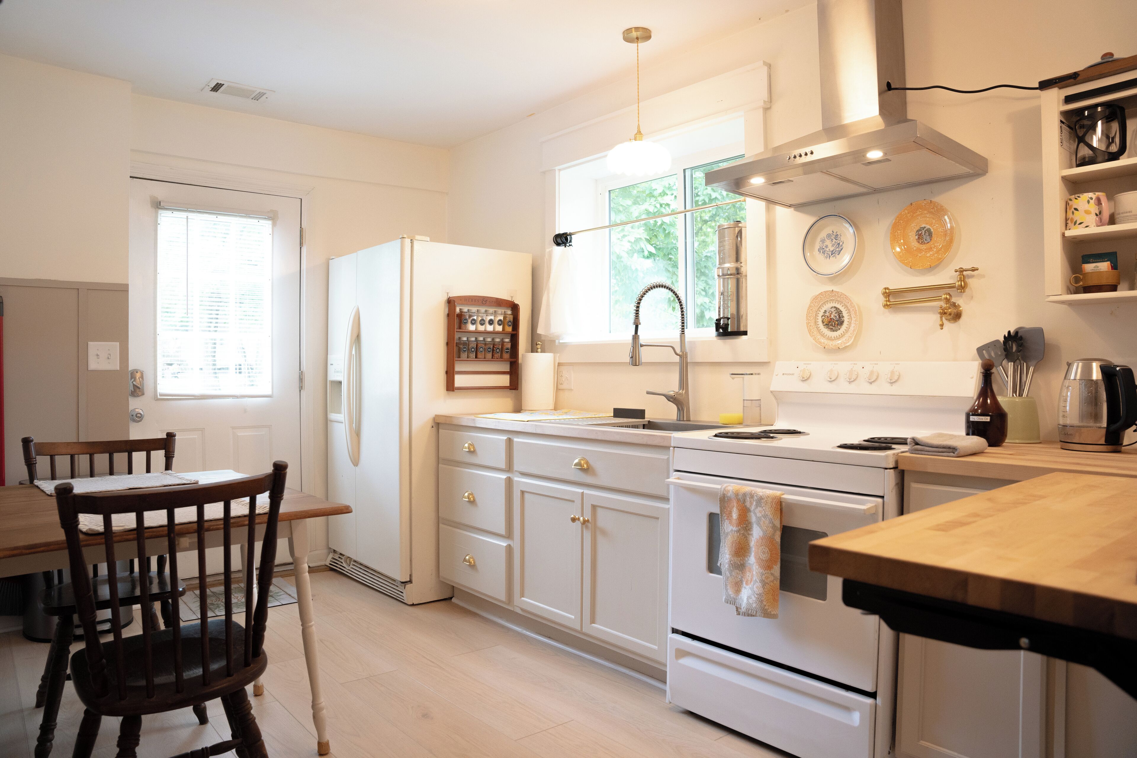 Microwave, oven, stovetop