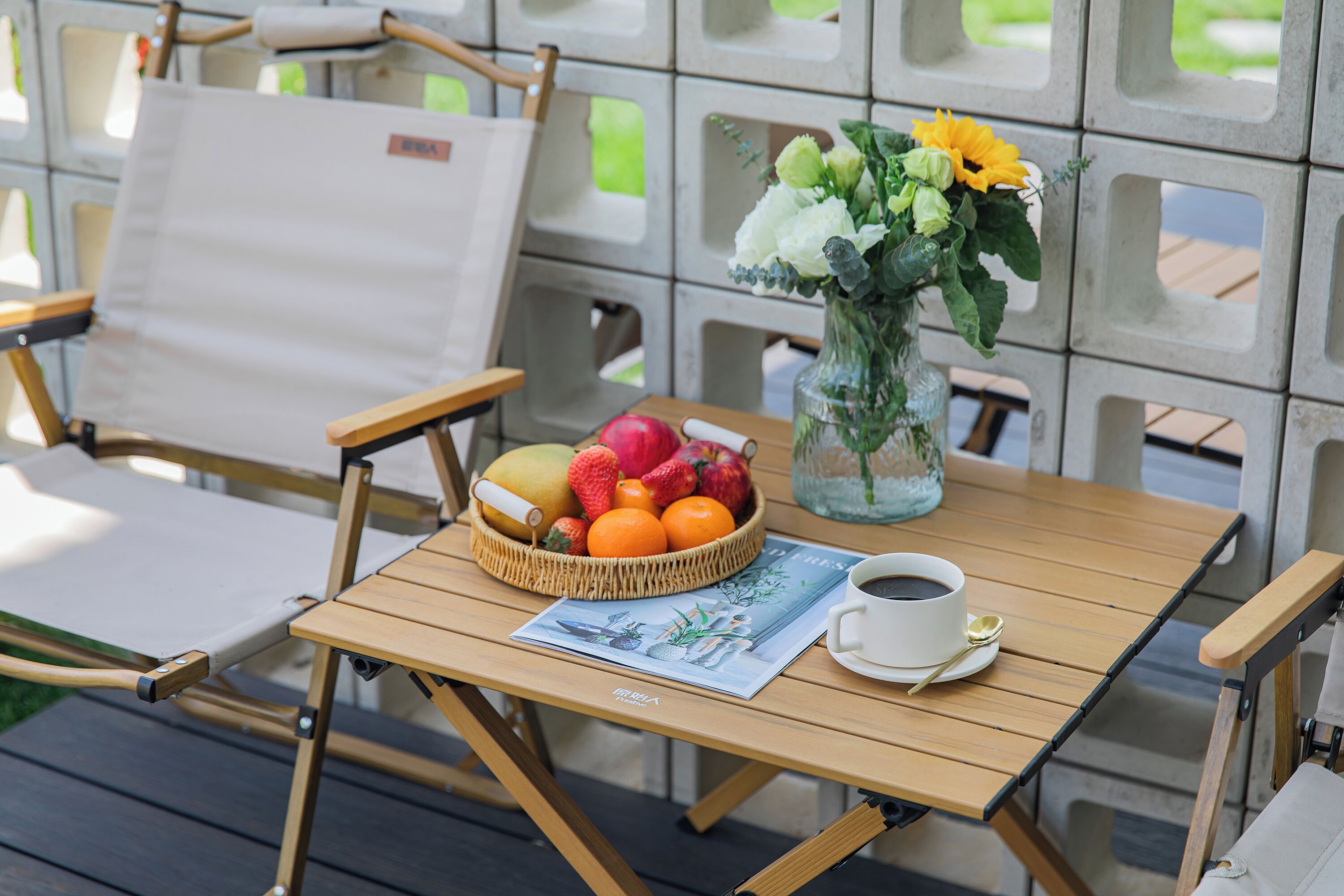 Luxury Double Room, Patio, Hill View | Terrace/patio