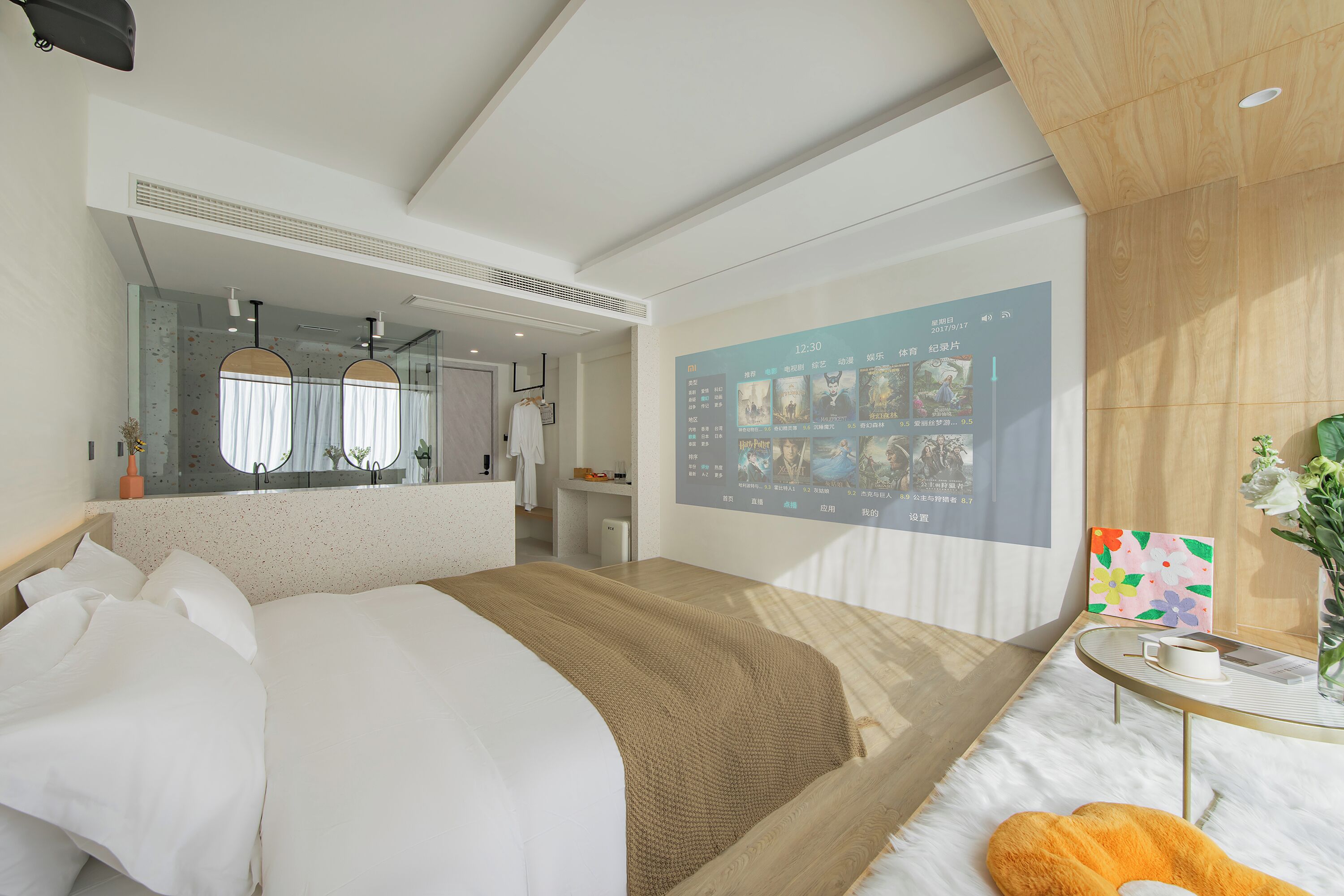 Habitación exclusiva doble, patio, vistas a la colina | Edredones de plumas, cortinas opacas, sistema de insonorización