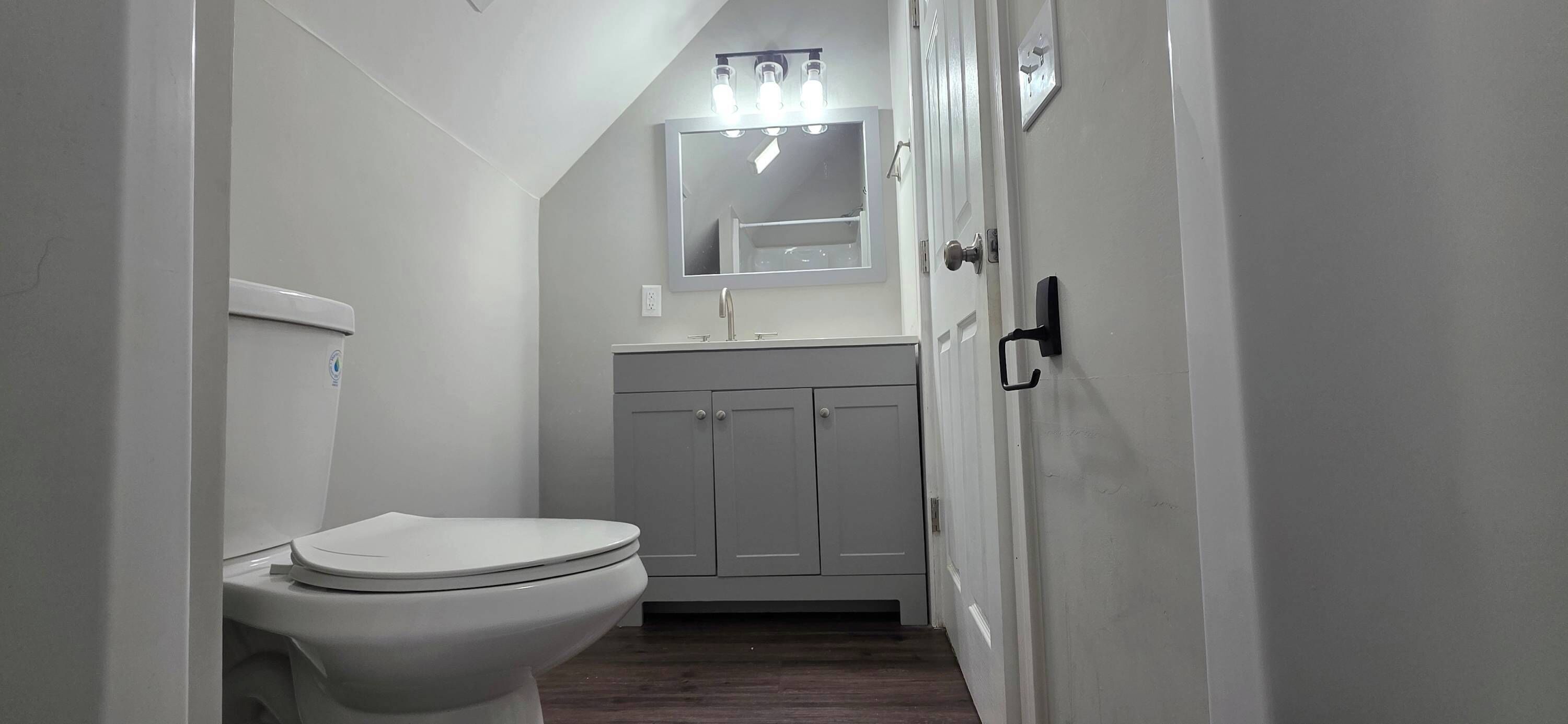 Een douche, handdoeken