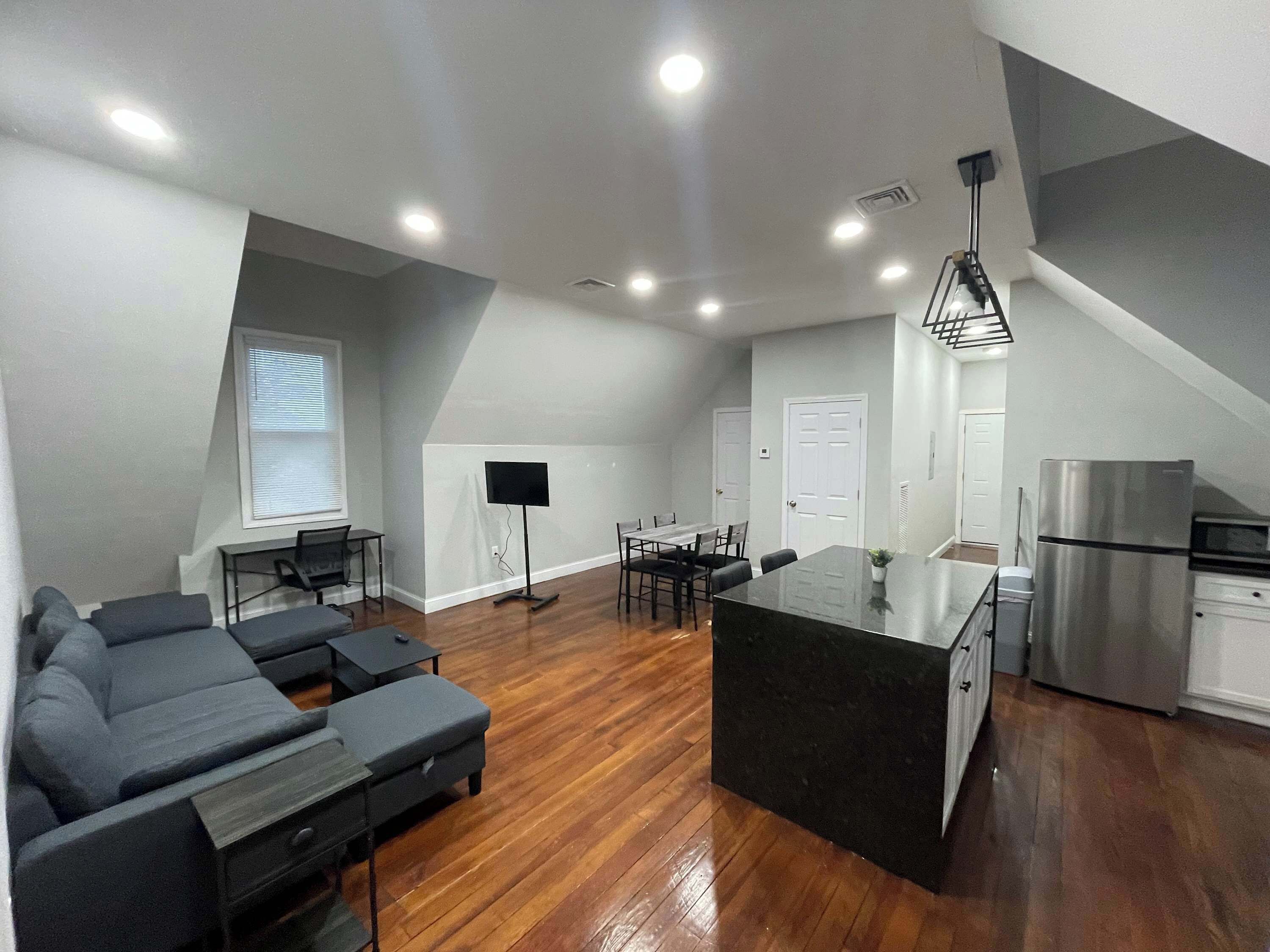 Televisie en een kantoor