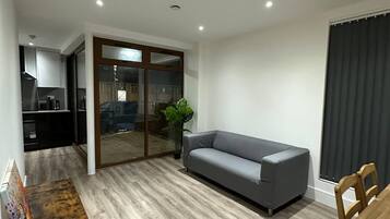 Apartment, 1 Bedroom | Living area