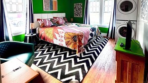2 habitaciones, tabla de planchar con plancha y wifi gratis 