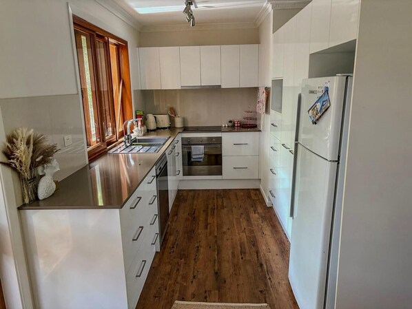 Microwave, oven, stovetop