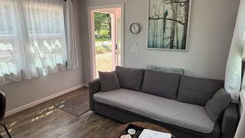 Fernseher, Kamin