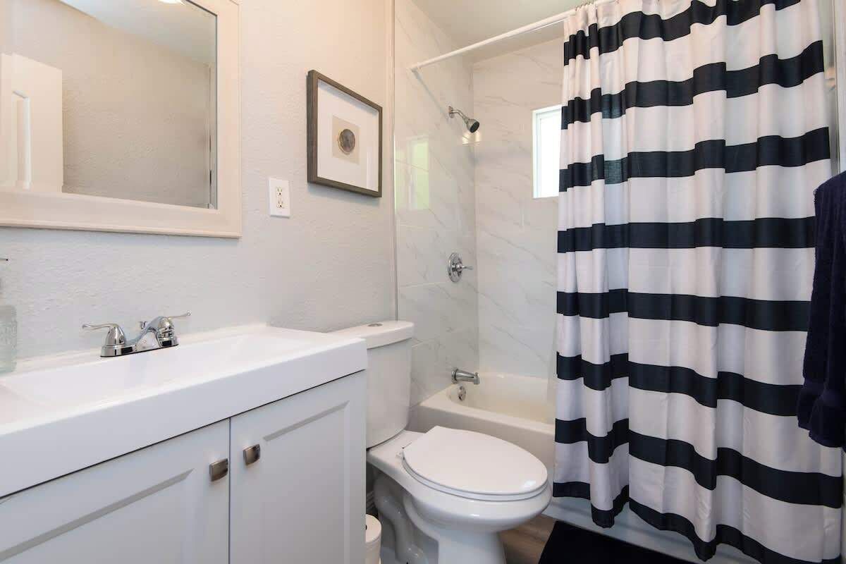 Shower, hair dryer
