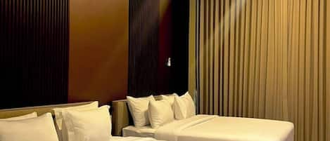 Deluxe Room, 2 Double Beds | Free WiFi, bed sheets