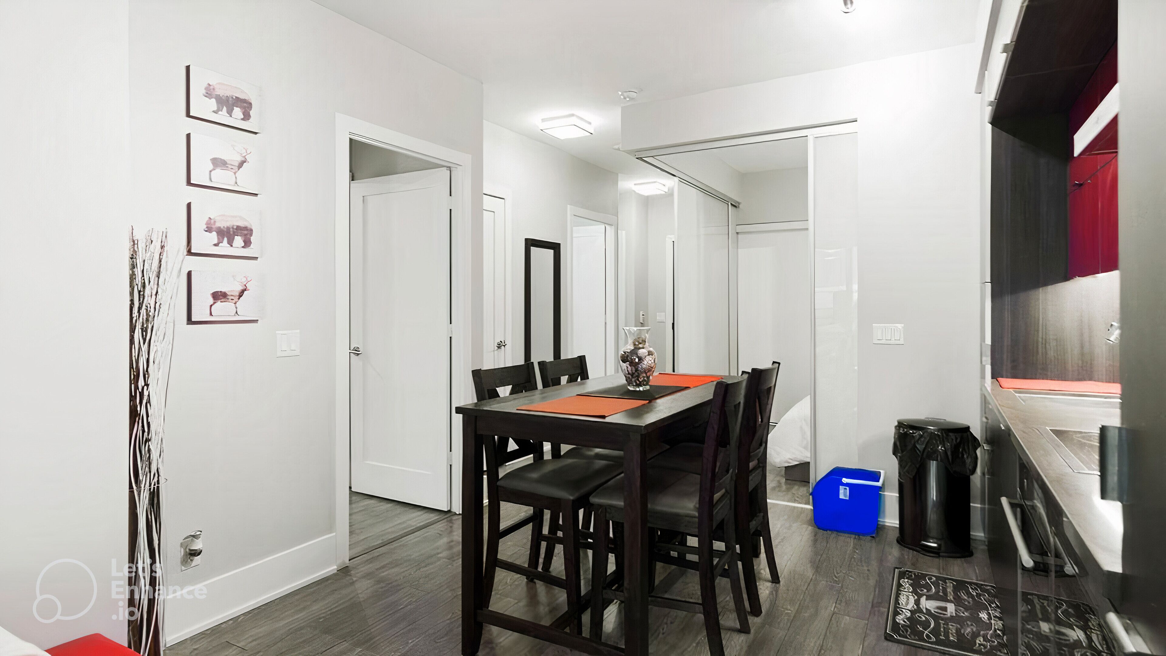 Premium Condo, 2 Bedrooms, Balcony, City View | Dining