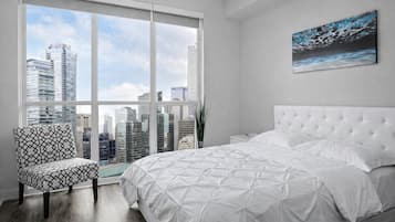 Premium Condo, 2 Bedrooms, Balcony, City View | Iron/ironing board, free WiFi