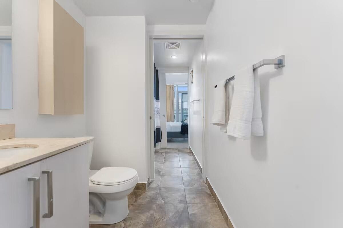 Family Suite, 3 Bedrooms, Balcony, City View | Bathroom | Shower, hair dryer, towels, soap