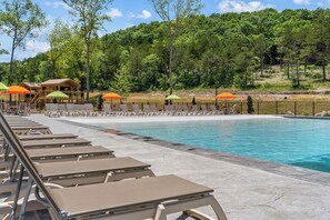 Una piscina cubierta