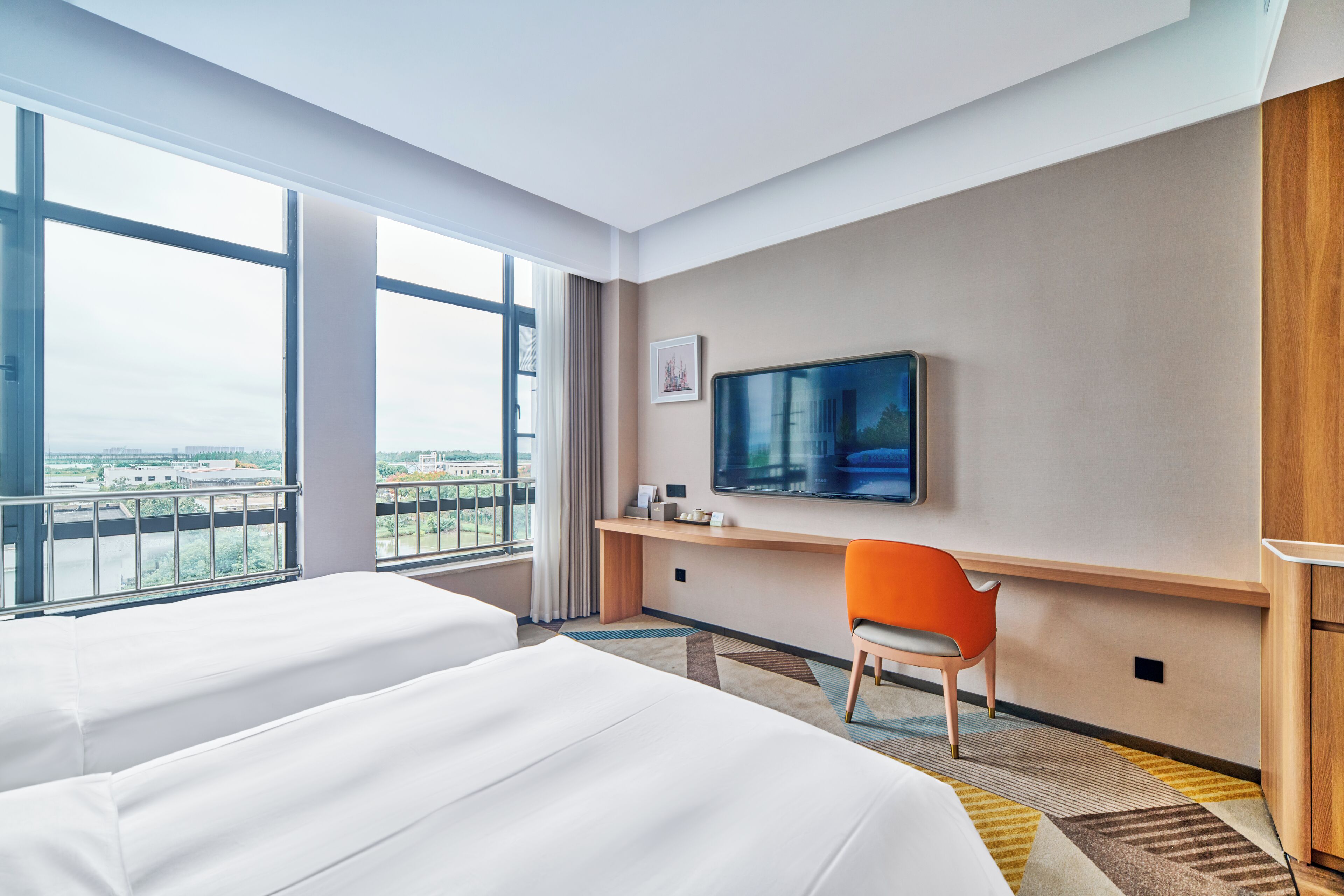 베이직 더블룸, 금연 | 책상, 노  트북 작업 공간, 무료 WiFi