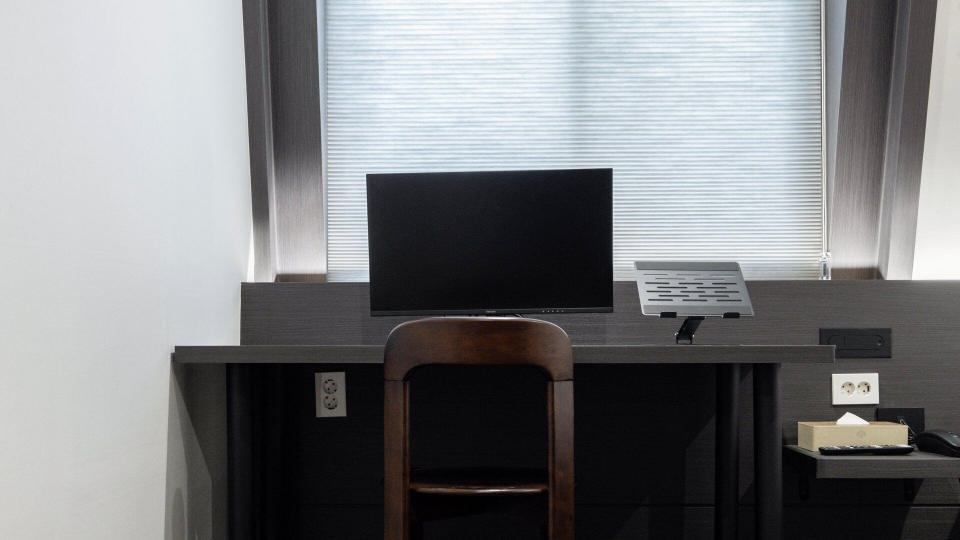 Premium bedding, individually furnished, blackout curtains