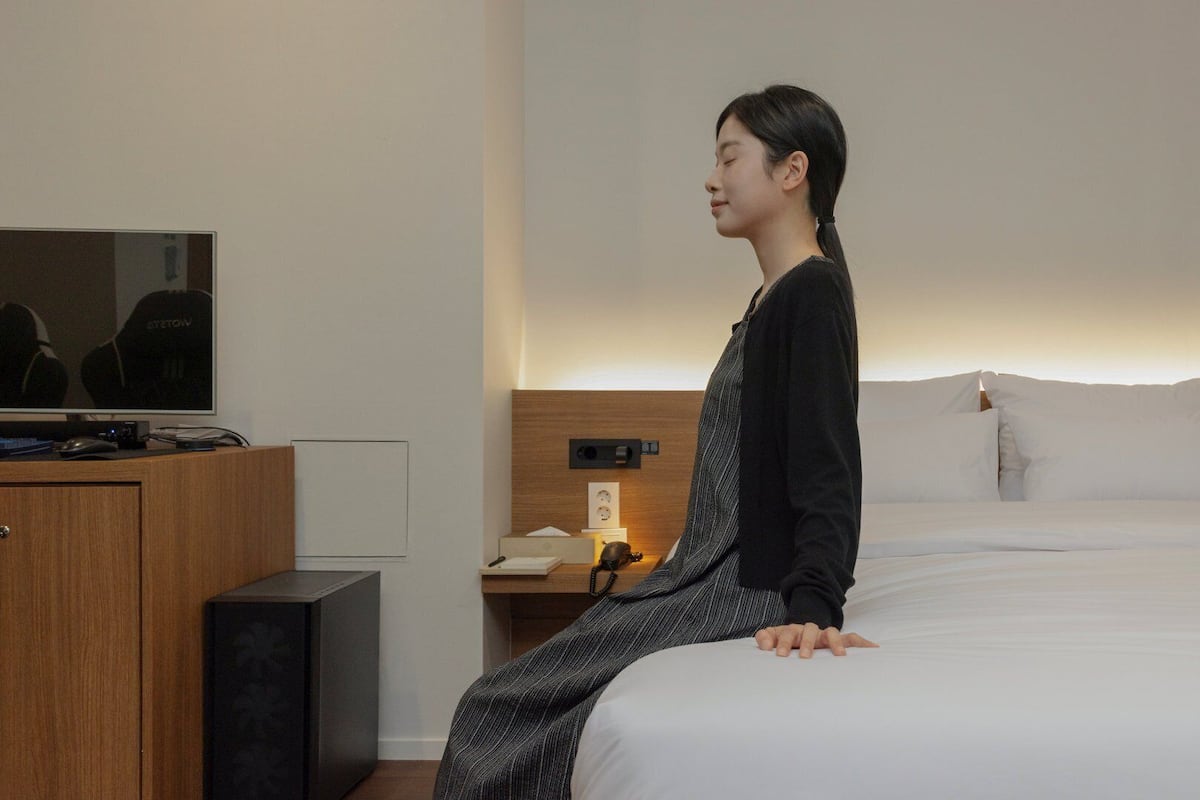 Dongbaek Signature Suite Room | Hochwertige Bettwaren, individuell eingerichtet, Verdunkelungsvorhänge