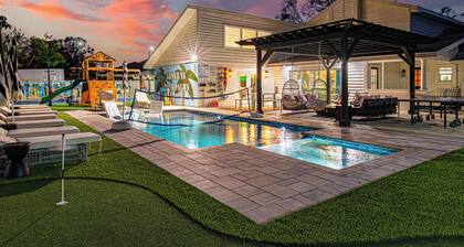 Batting Cage, Pool & Spa, Theater | Sleeps 28