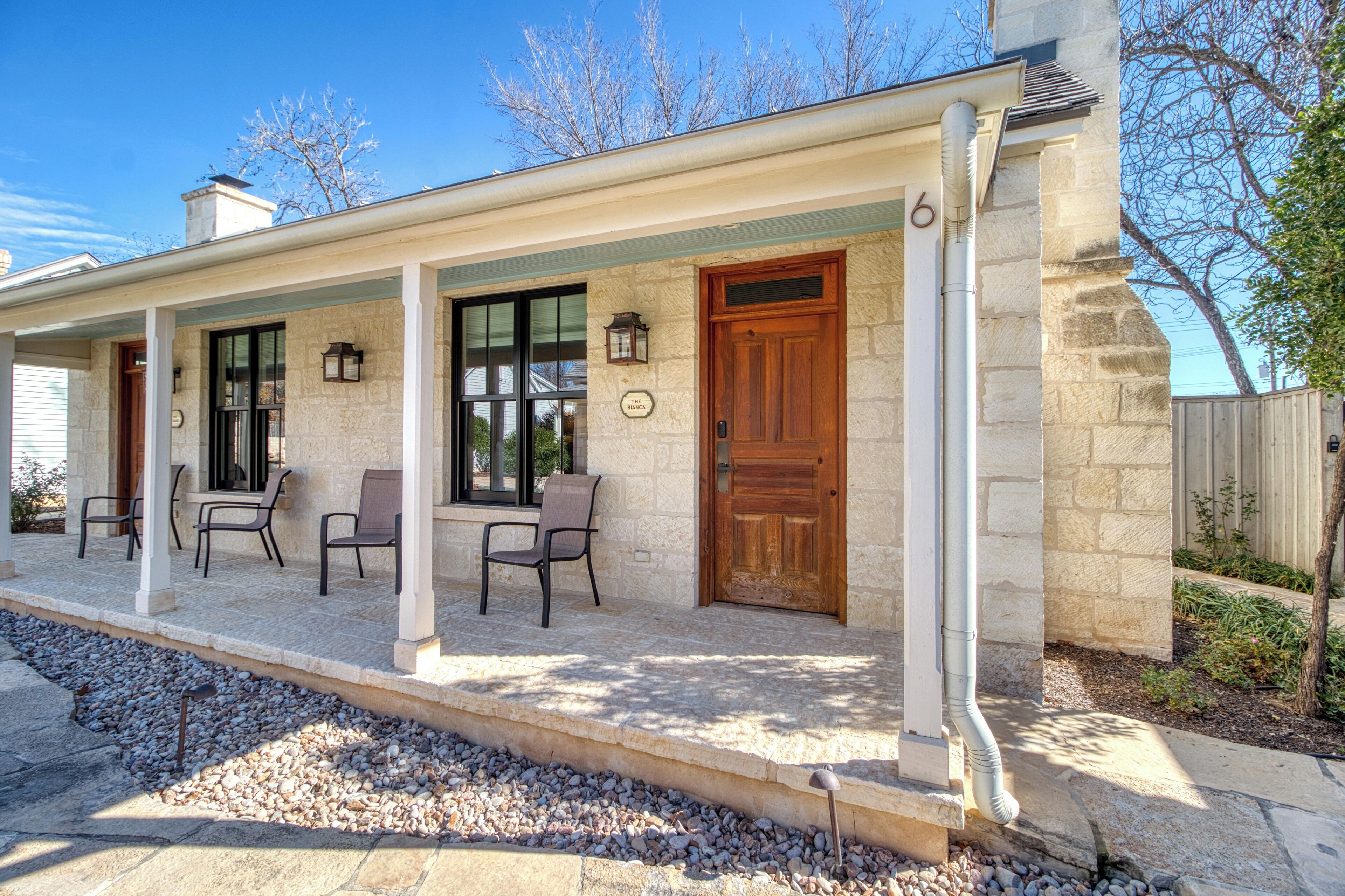 The Bianca | Blick auf den Garten