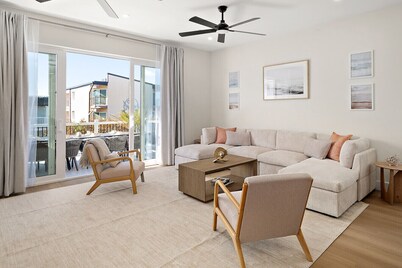 Beach Getaway A - Brand new luxury 5BR/4BA Townhouse in North Ocean City, just steps from the beach.