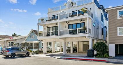 Beach Getaway A - Brand new luxury 5BR/4BA Townhouse in North Ocean City, just steps from the beach.