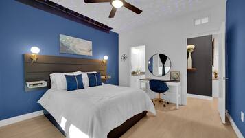 5 habitaciones, escritorio, tabla de planchar con plancha y wifi gratis