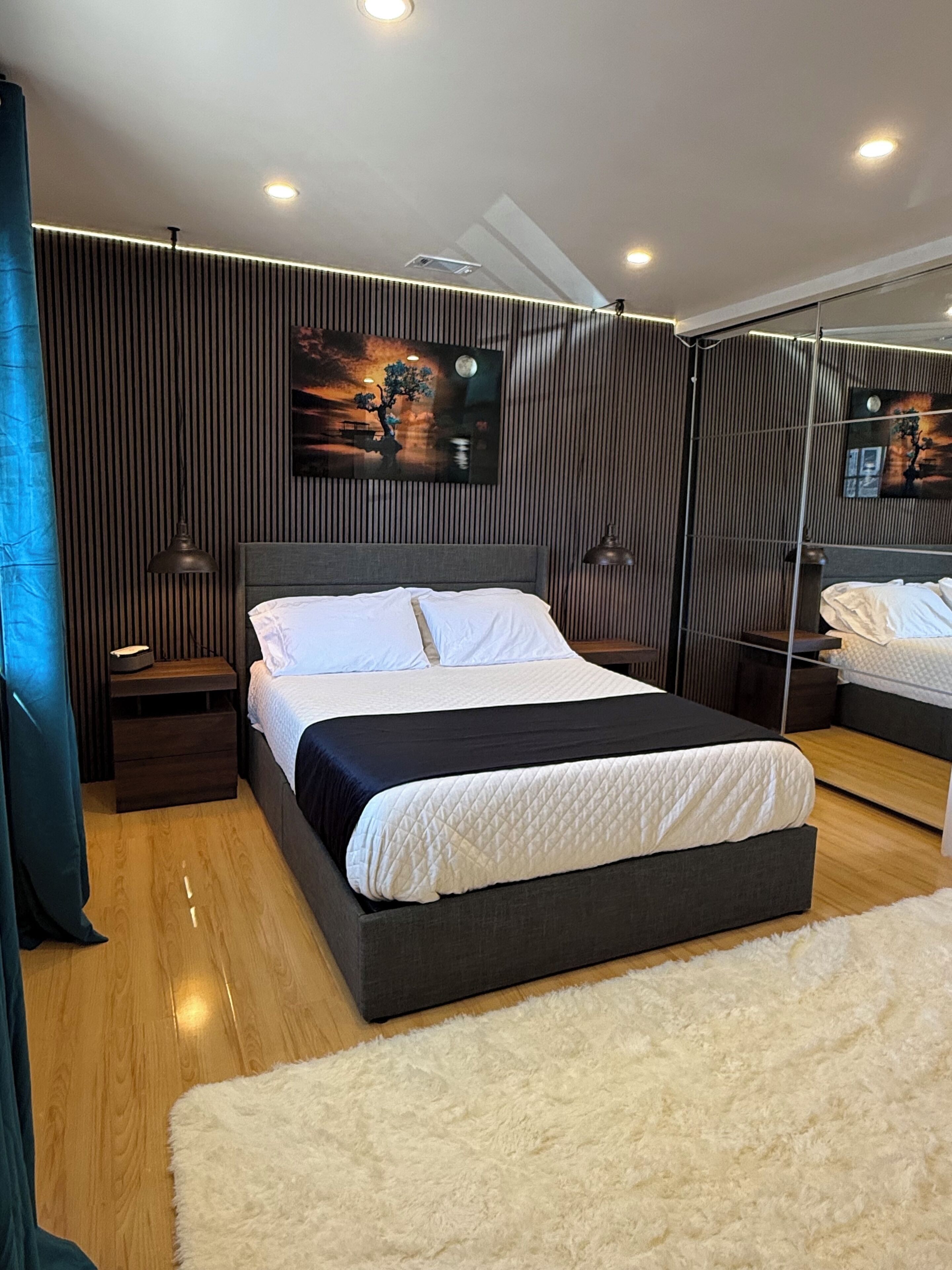 1 makuuhuone, silitysrauta/-lauta, ilmainen Wi-Fi, vuodevaatteet