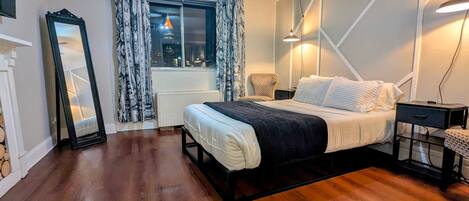 1 chambre, fer et planche à repasser, Wi-Fi, draps fournis