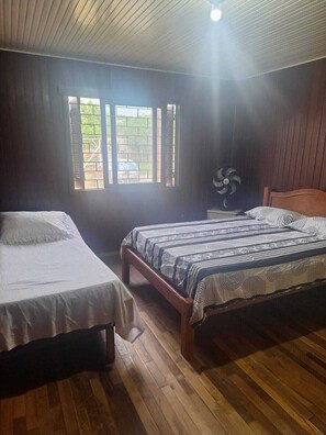 2 bedrooms, bed sheets