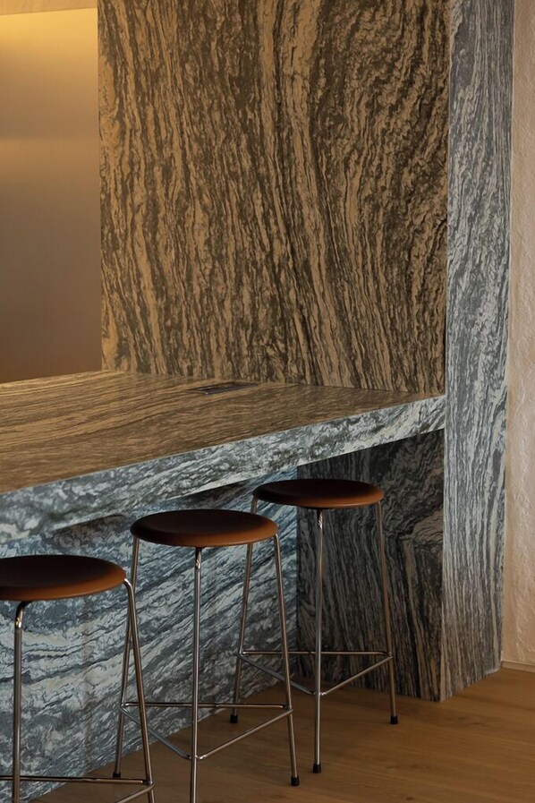 Royal Penthouse | Private kitchen | Shared fridge, microwave