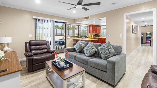 Unclassified image, 1 of 22, button - Heated Pool • Game Room • Arcades • King Beds (Las Vegas)