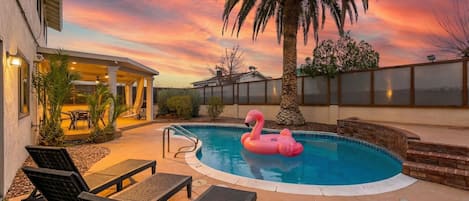 Außenpool, beheizter Pool