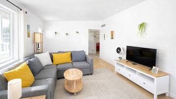 Smart-TV, DVD-Player, Bücher