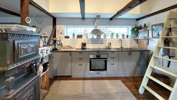 Private kitchen - Cozy home in Tyringe with WiFi (Tyringe)