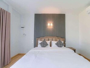 Dubbelrum | Minibar, skrivbord, gratis wi-fi och sängkläder