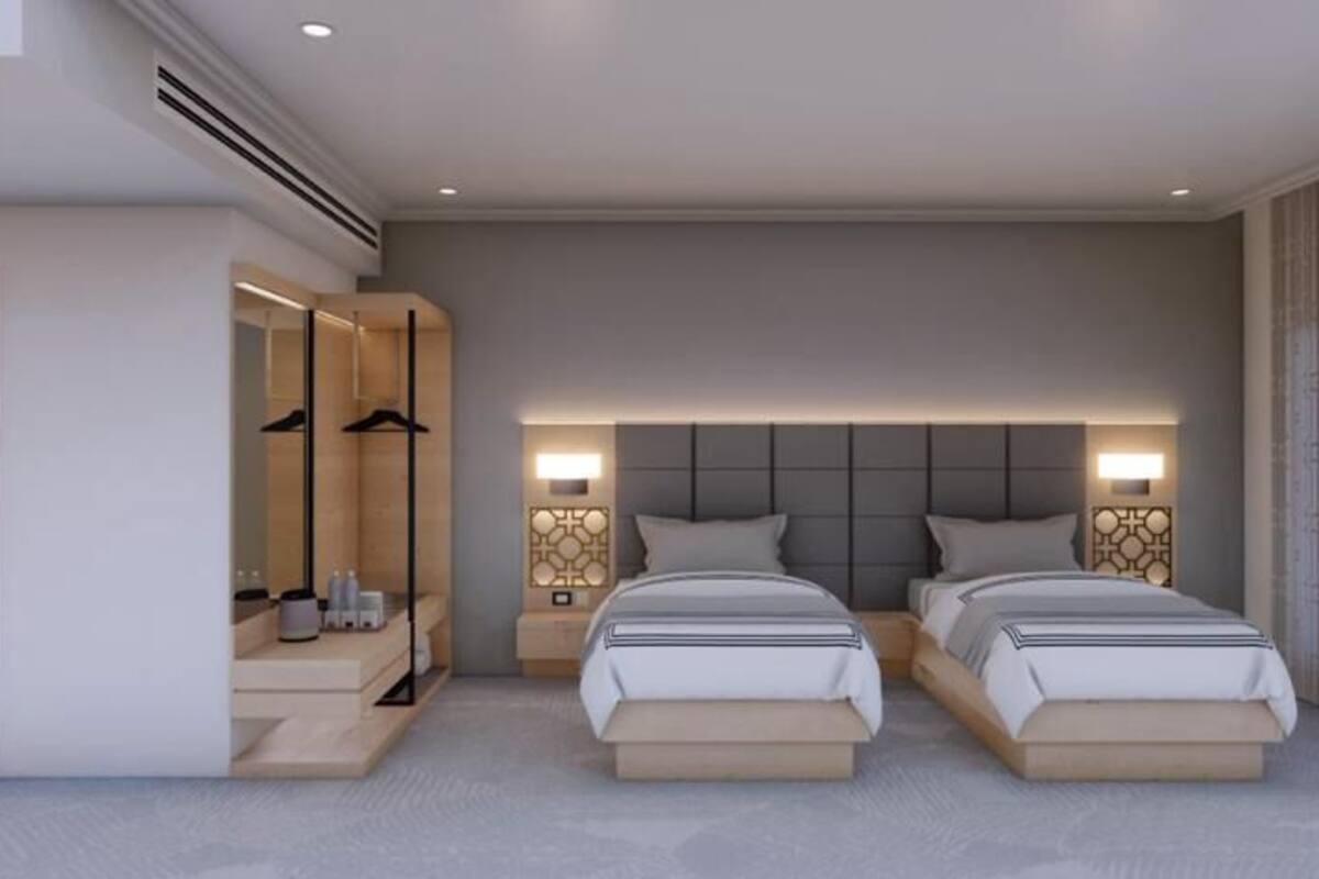 Basic Double or Twin Room, City View