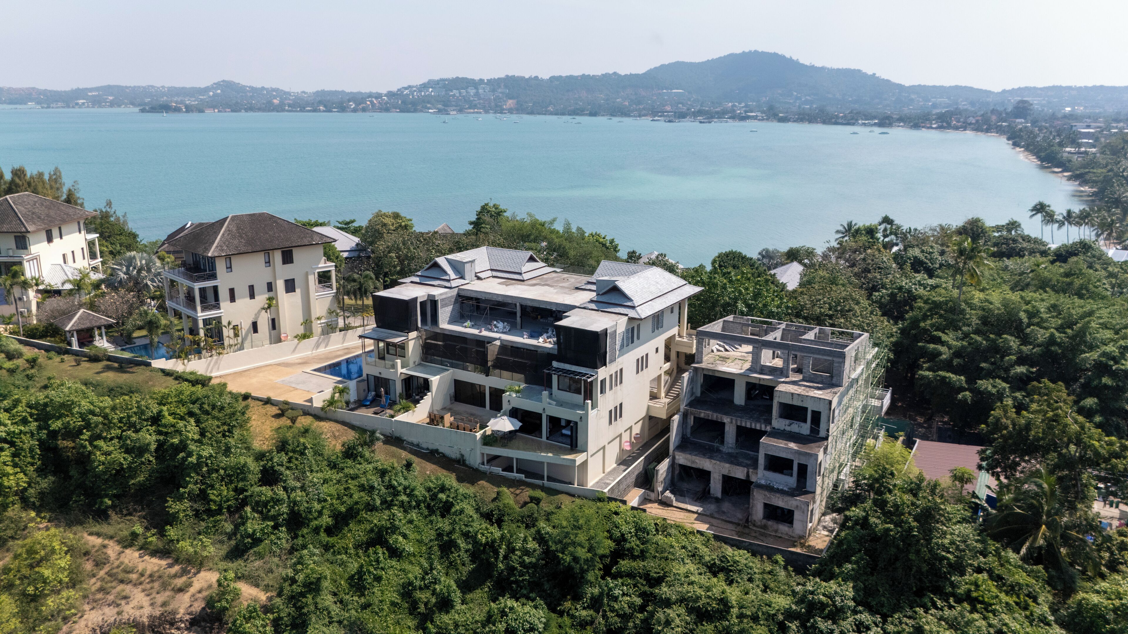 ด้านหน้าที่พัก