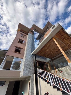 Fassade der Unterkunft