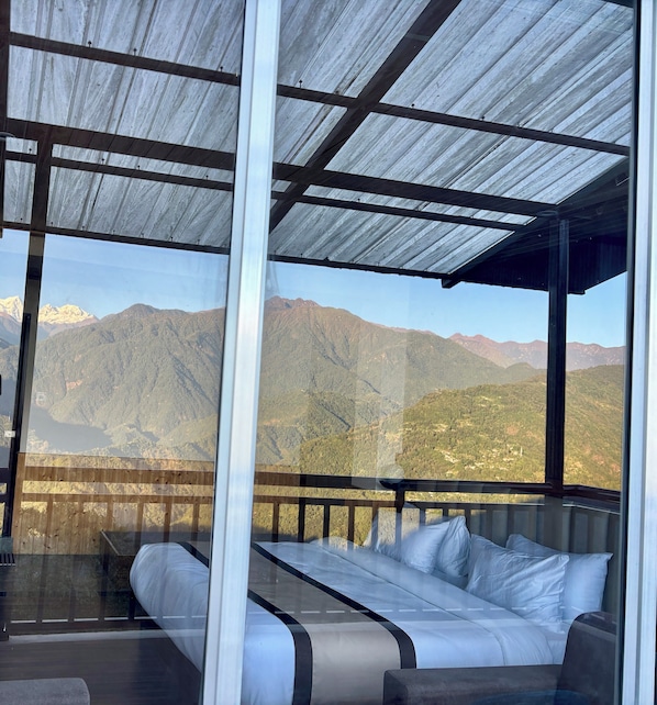 Habitación superior, vista a la montaña | Wifi gratis
