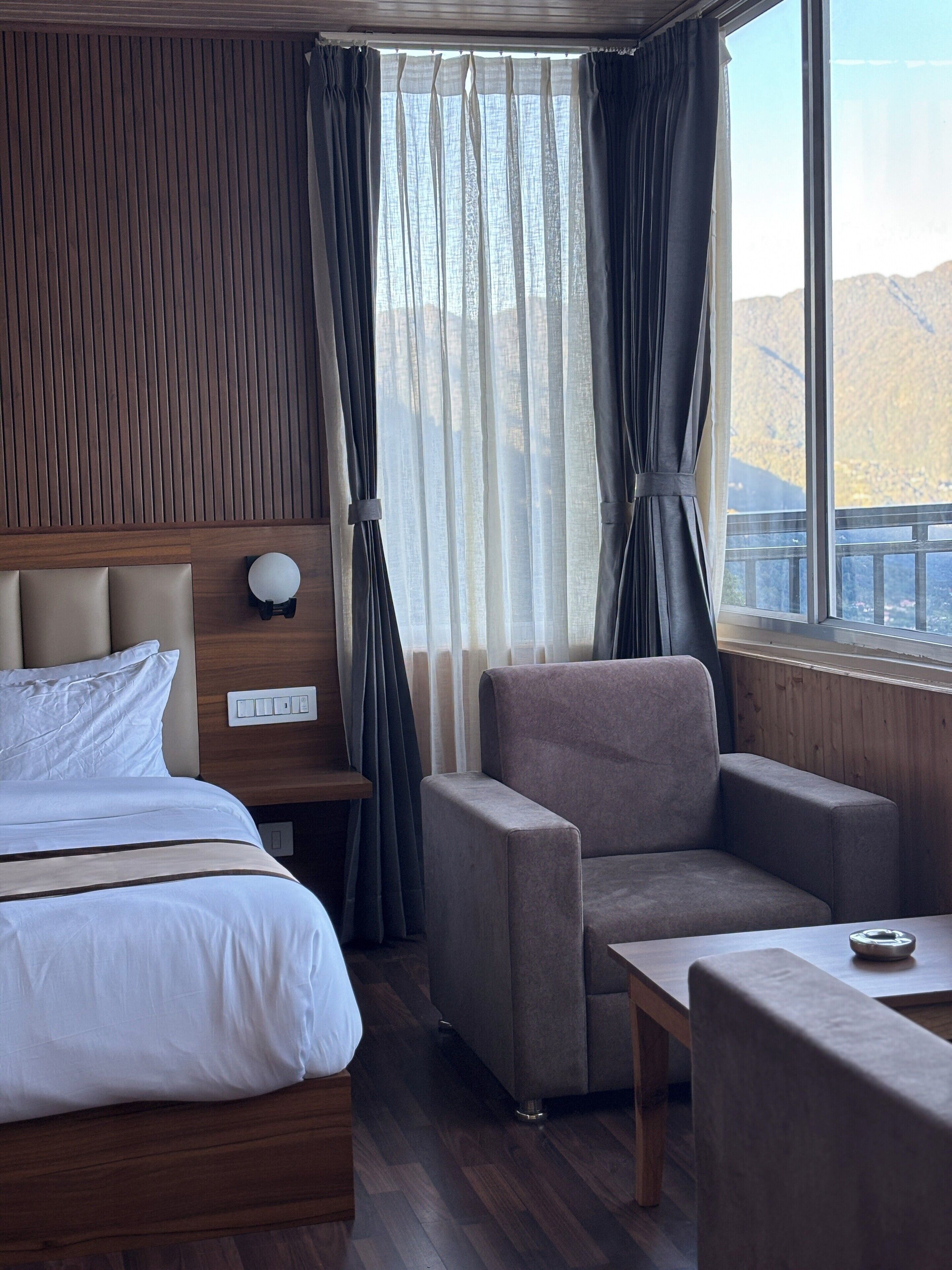 Lyxstudio - utsikt mot bergen | Gratis wi-fi