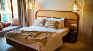 Habitación superior, vista a la alberca | Insonorización, wifi gratis y ropa de cama 