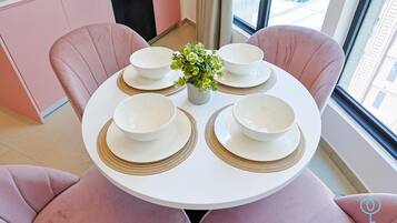 Soundproofing, iron/ironing board, free WiFi